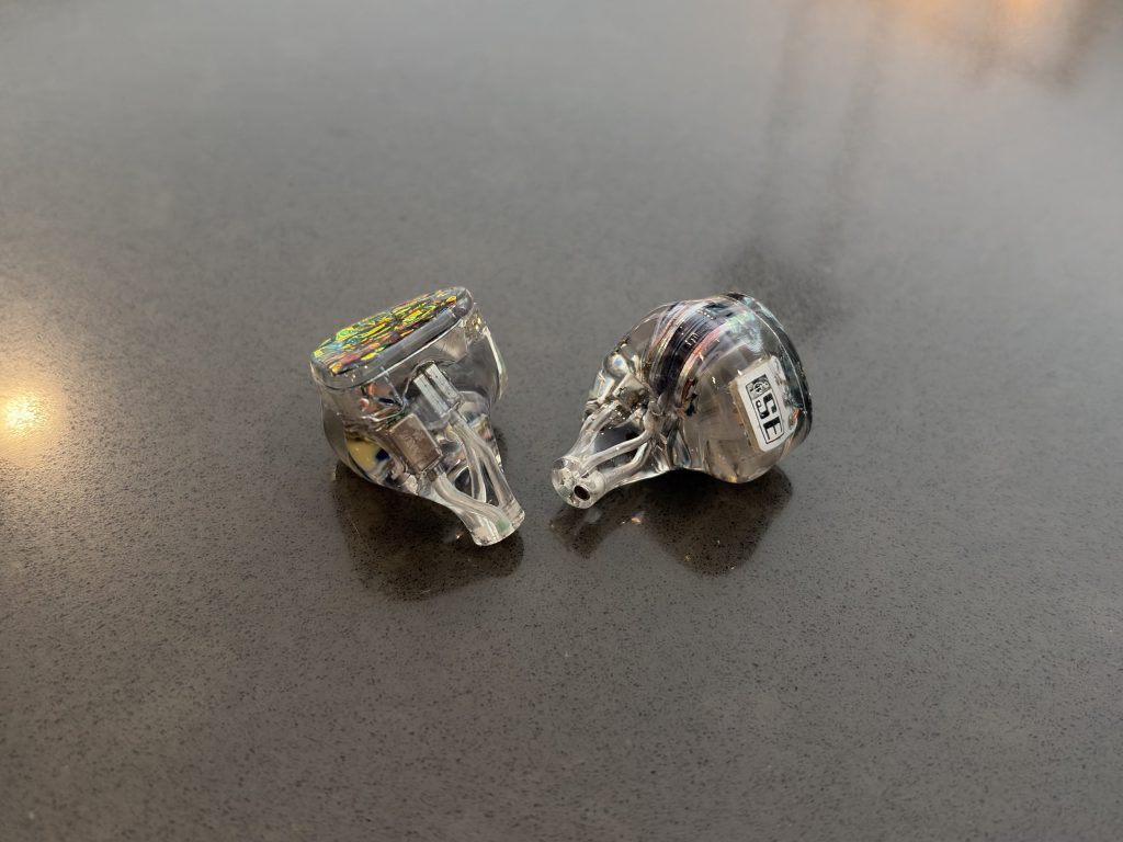 Hexad II shells showing the nozzles and recessed 2-pin connectors
